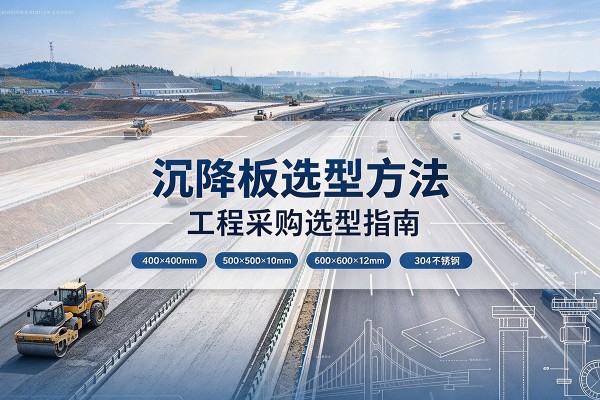 凉山沉降板选择方法