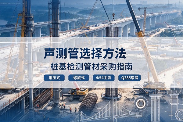 凉山声测管选型标准