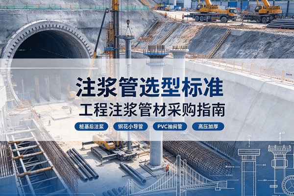 凉山注浆管选型标准
