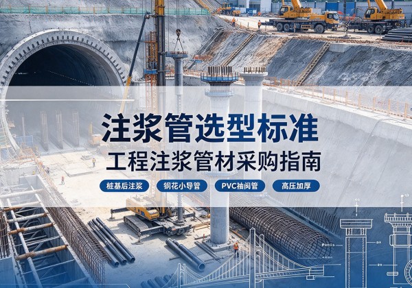 凉山注浆管选型标准